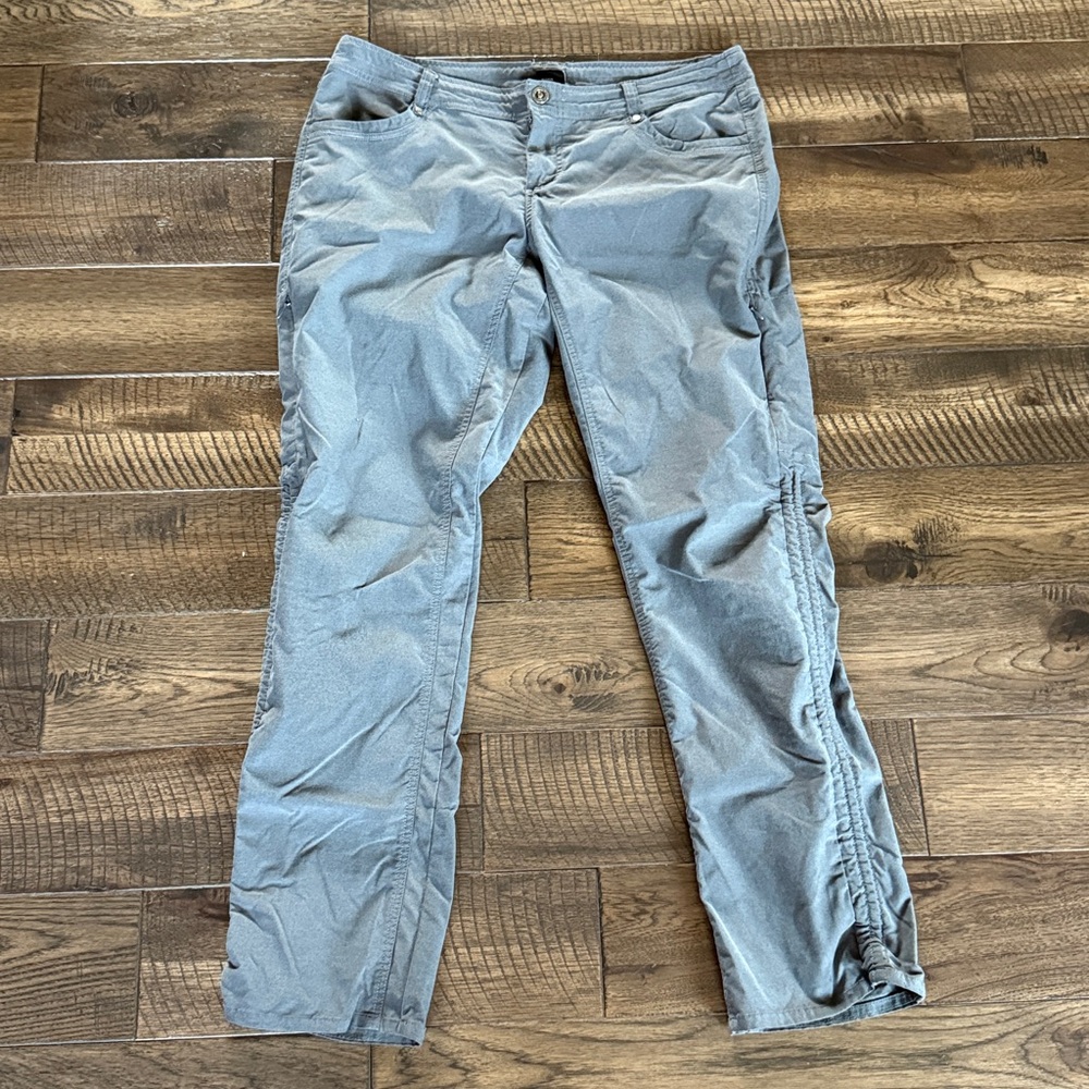 Kuhl Pants Gray Cargo Hiking Outdoor WOMENS SIZE 14‎